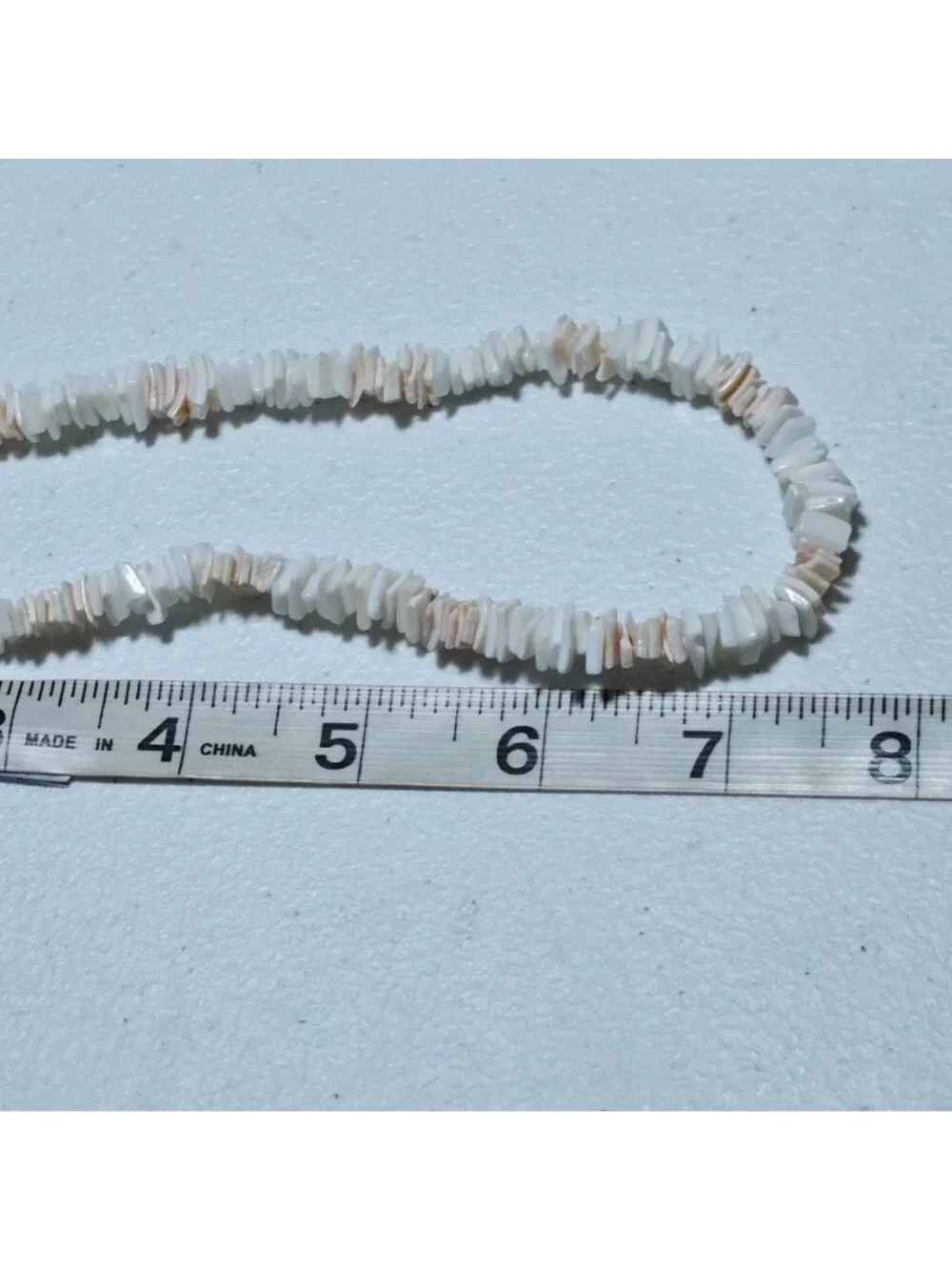 Vintage Shell Necklace Beach Core Surfer Boho White Pink Chip Jewelry Men